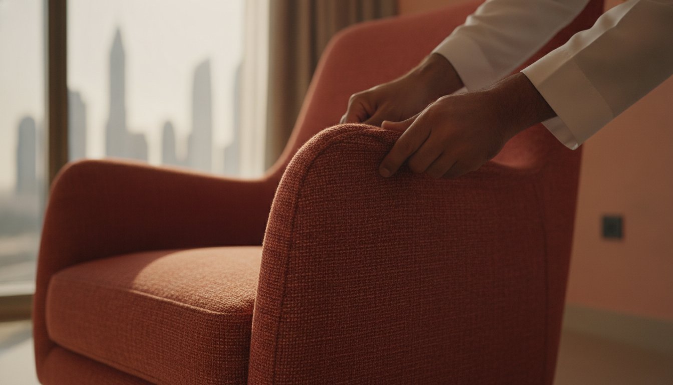 Reupholstering with Fire Retardant Fabric in Dubai: The 2026 Safety & Style Guide
