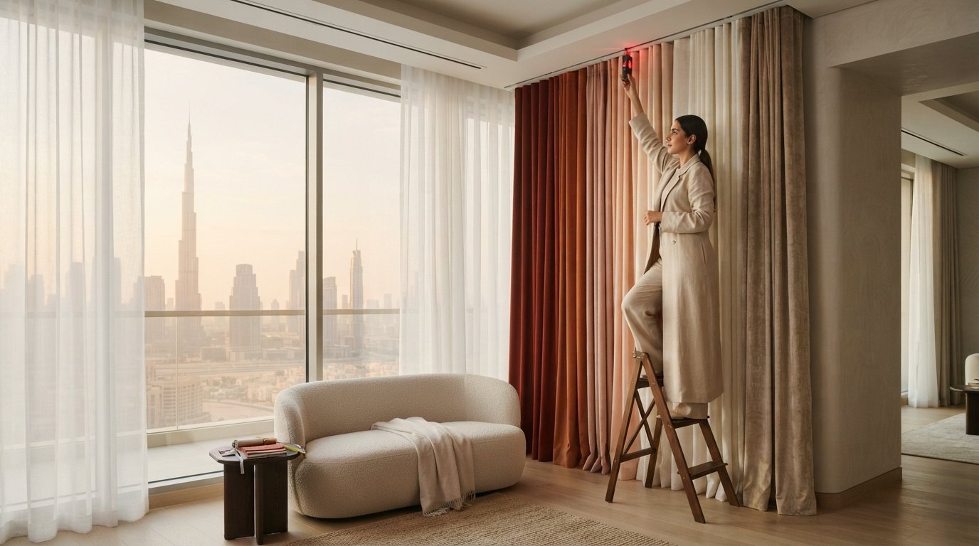 Professional Curtain Installation in Dubai: The 2026 Guide to Bespoke Window Treatments
