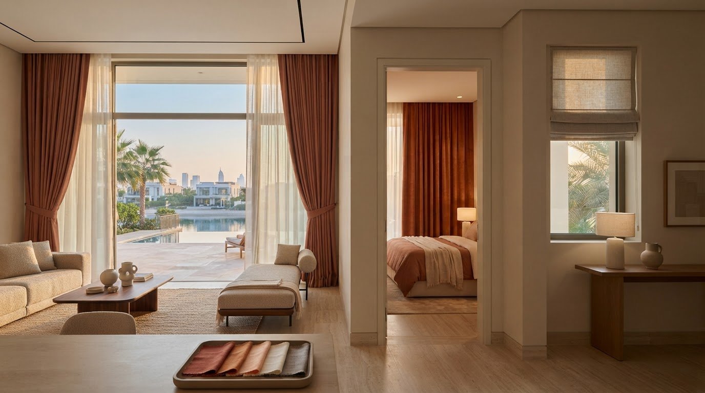 Curtains for Villa Dubai: Light, Privacy and Style Guide