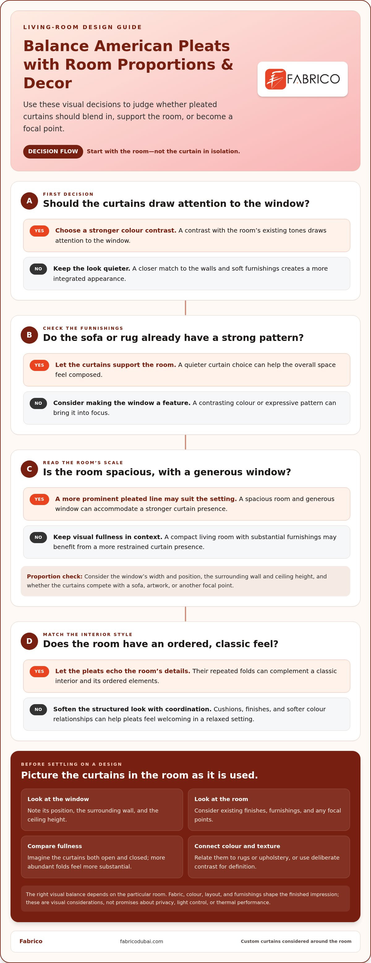 American Style Curtains for Living Rooms: Dubai Guide