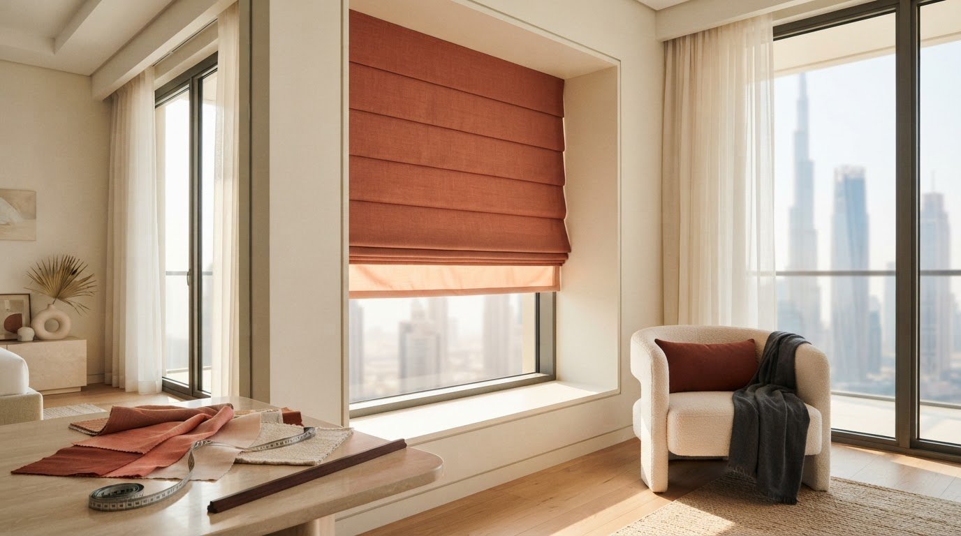Made-to-Measure Roman Blinds Dubai: A Guide to the Right Fit