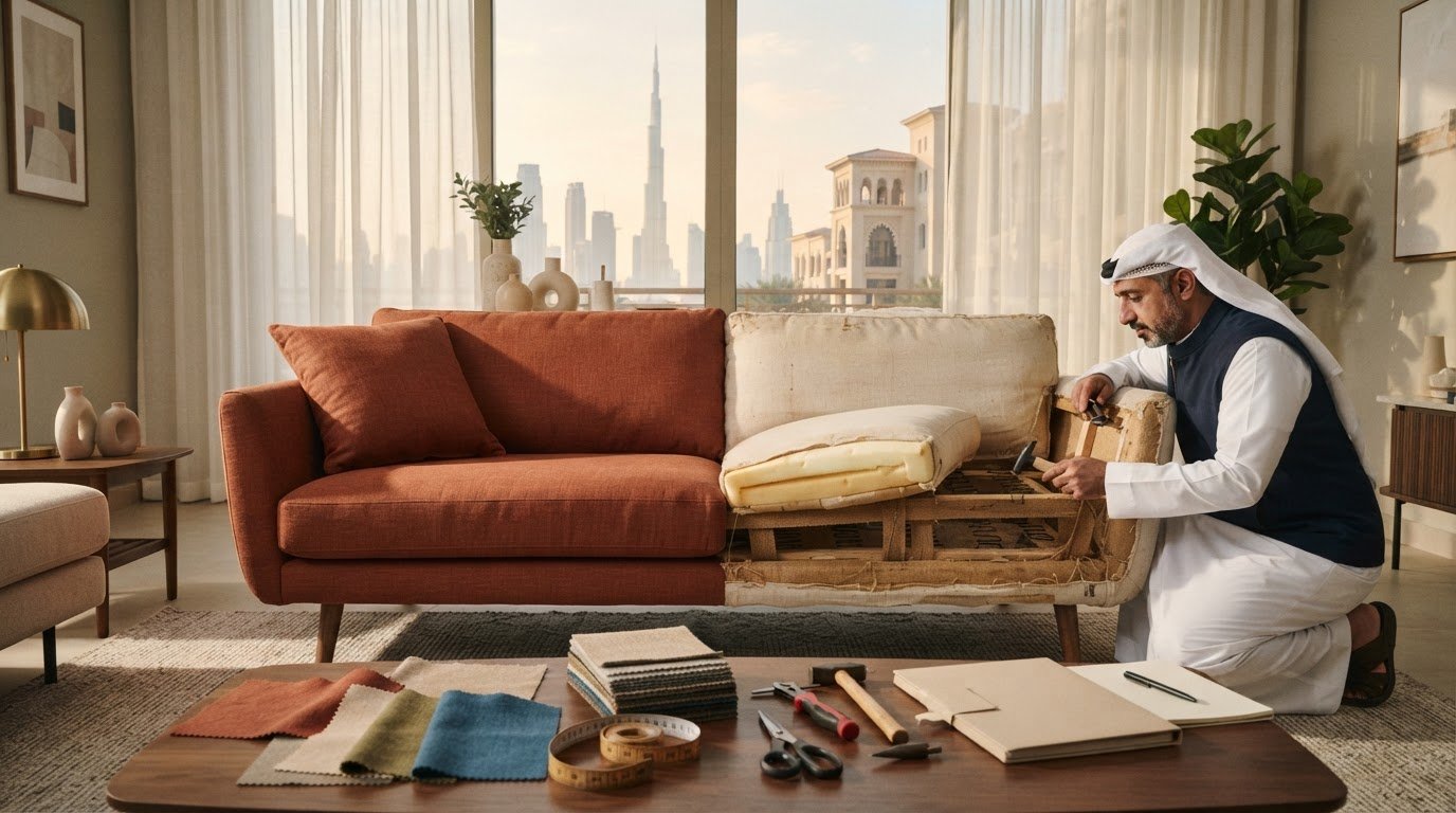 Reupholster or Buy a New Sofa in Dubai? Compare the Costs